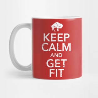 Keep Calm and Get Fit Mug